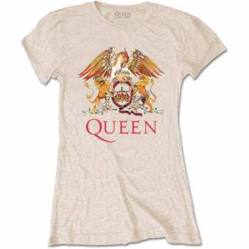 Merch Queen: Frauen T-Shirt Classic Crest 