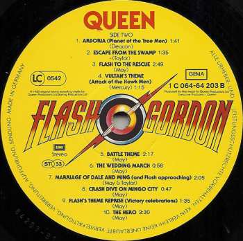 LP Queen: Flash Gordon (Original Soundtrack Music)