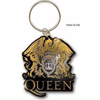 Merch Queen: Schlüsselanhänger Gold Crest 
