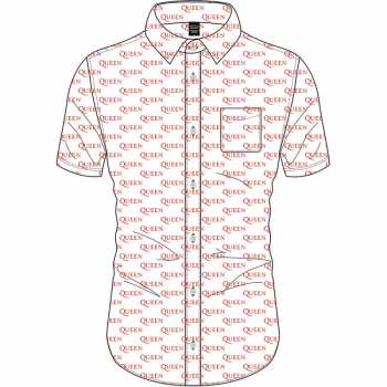 Merch Queen: Freizeithemden Logo Queen Pattern 