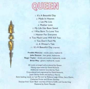 CD Queen: Made In Heaven CLR