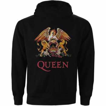 Merch Queen: Mikina Se Zipem Classic Crest  S