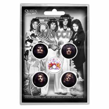 Merch Queen: Button-Set Faces 