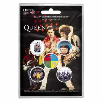 Merch Queen: Button-Set Later Albums 