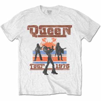 Merch Queen: T-Shirt 1976 Tour Silhouettes 