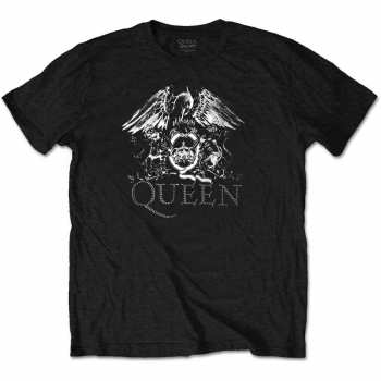 Merch Queen: T-Shirt Crest Logo Queen 
