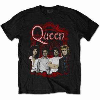 Merch Queen: T-Shirt Ornate Crest Photo