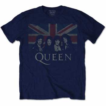 Merch Queen: T-Shirt Vintage Union Jack 