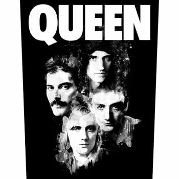 Merch Queen: Rückenaufnäher Faces