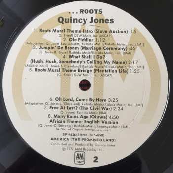 LP Quincy Jones: Roots (The Saga Of An American Family)