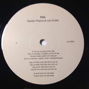 LP RÅÅ: Spelar Pierce & von Euler