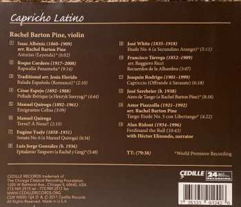 CD Rachel Barton Pine: Capricho Latino
