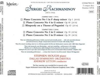 3LP Sergei Vasilyevich Rachmaninoff: Rachmaninov: The Piano Concertos 1-4; Paganini Rhapsody