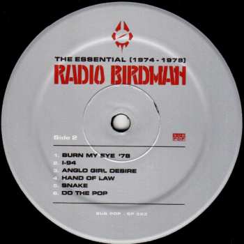 LP/SP Radio Birdman: The Essential Radio Birdman (1974 - 1978)