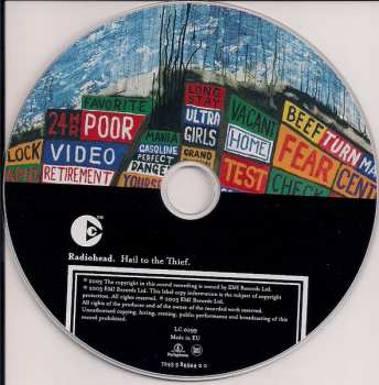 CD Radiohead: Hail To The Thief