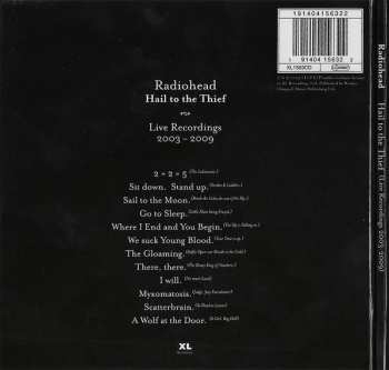 CD Radiohead: Hail To The Thief (Live Recordings 2003-2009)