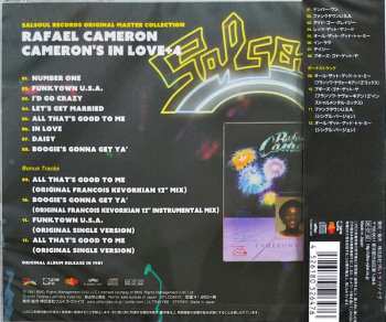 CD Rafael Cameron: Cameron's In Love