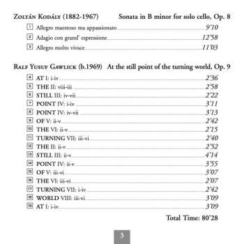 CD Zoltán Kodály: at The Still Point Of The Turning World
