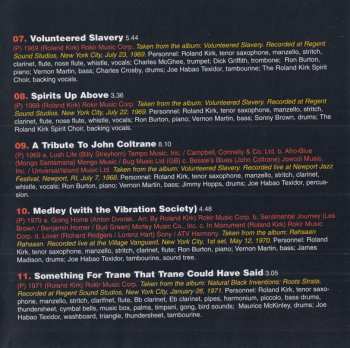 2CD Roland Kirk: Spirits Up Above: The Rahsaan Roland Kirk Anthology - The Atlantic Years 1965-1976