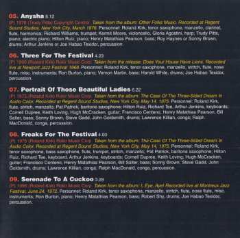 2CD Roland Kirk: Spirits Up Above: The Rahsaan Roland Kirk Anthology - The Atlantic Years 1965-1976