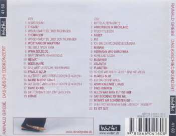 2CD Rainald Grebe: Das Abschiedskonzert