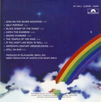 5CD/Box Set Rainbow: 5 Original Albums