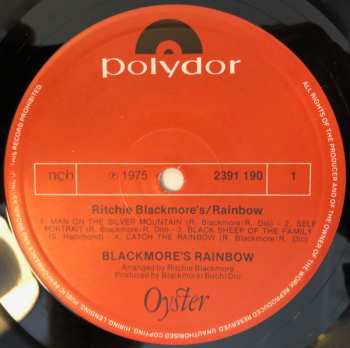 LP Rainbow: Ritchie Blackmore's Rainbow