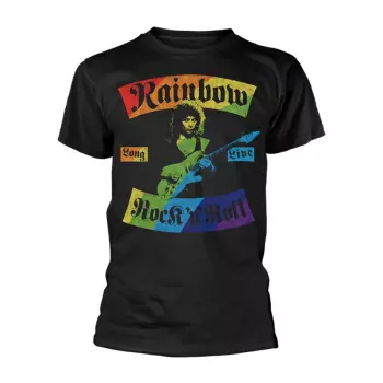T-Shirt Long Live Rnr Rainbow