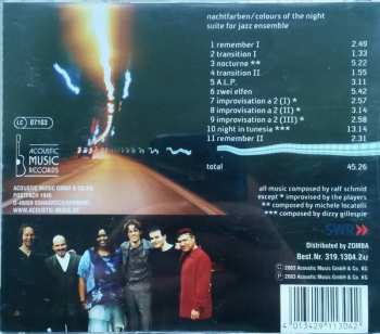 CD Ralf Schmid: Nachtfarben / Night Colours