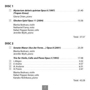 2CD Ralf Yusuf Gawlick: Solo & Chamber Works