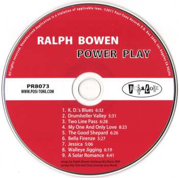 CD Ralph Bowen: Power Play