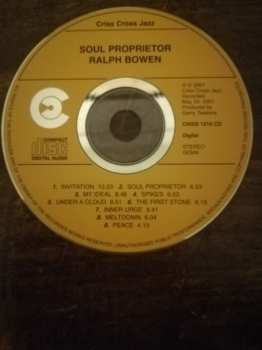 CD Ralph Bowen Quintet: Soul Proprietor 