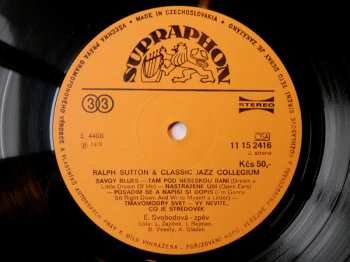 LP Classic Jazz Collegium: Ralph Sutton & Classic Jazz Collegium