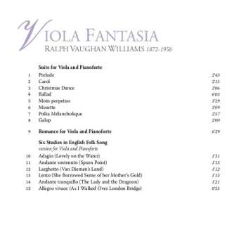 CD Ralph Vaughan Williams: Viola Fantasia