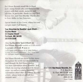 CD Ramblin' Jack Elliott: South Coast