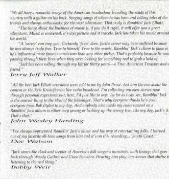 CD Ramblin' Jack Elliott: South Coast