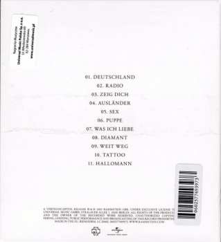 CD Rammstein: Rammstein
