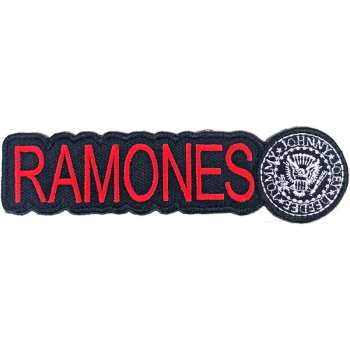 Merch Ramones: Aufnäher Logo Ramones & Seal