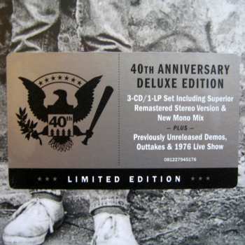 LP/3CD Ramones: Ramones DLX | LTD | NUM