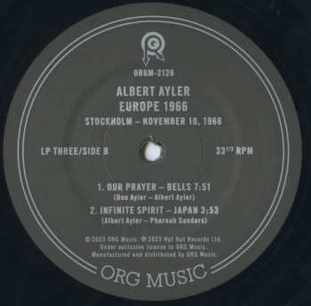 4LP/Box Set Ramones: Europe 1966 LTD