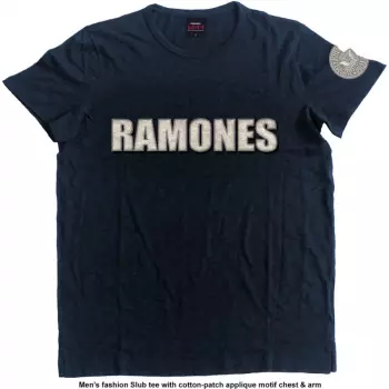 Bestickt T-Shirt Logo Ramones & Presidential Seal 
