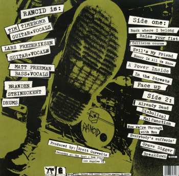 LP Rancid: ...Honor Is All We Know CLR | LTD