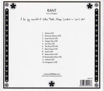 CD Rant: Live In Glasgow