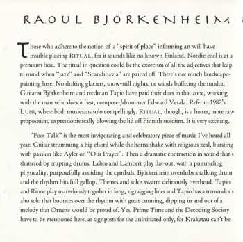 CD Raoul Björkenheim: Ritual