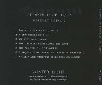 CD Rapoon: Offworld OP1 Equs (Mercury Rising 2) LTD
