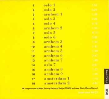 CD Maja S. K. Ratkje: Majaap