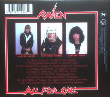 CD Raven: All For One DIGI