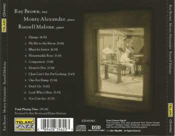 CD Ray Brown: Ray Brown Monty Alexander Russell Malone
