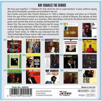 10CD Ray Charles: Ray Charles The Genius - 17 Original Albums