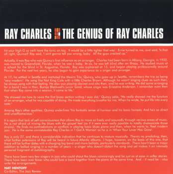 CD Ray Charles: The Genius Of Ray Charles DIGI